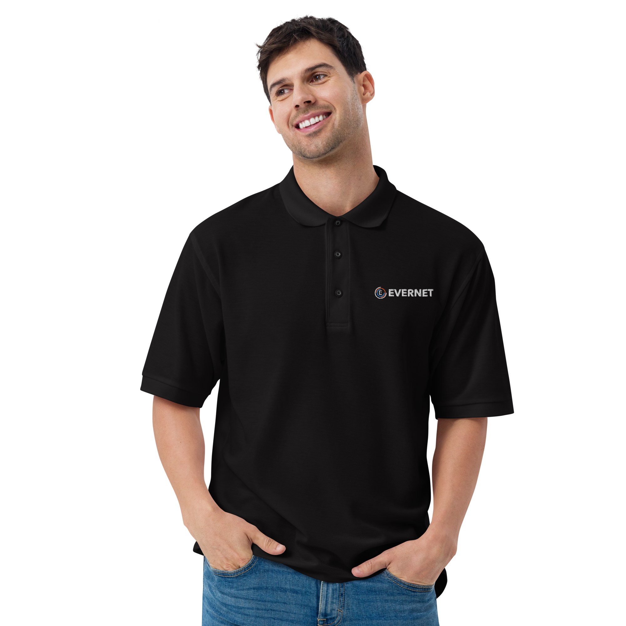 Men's Dark Color Premium Polo