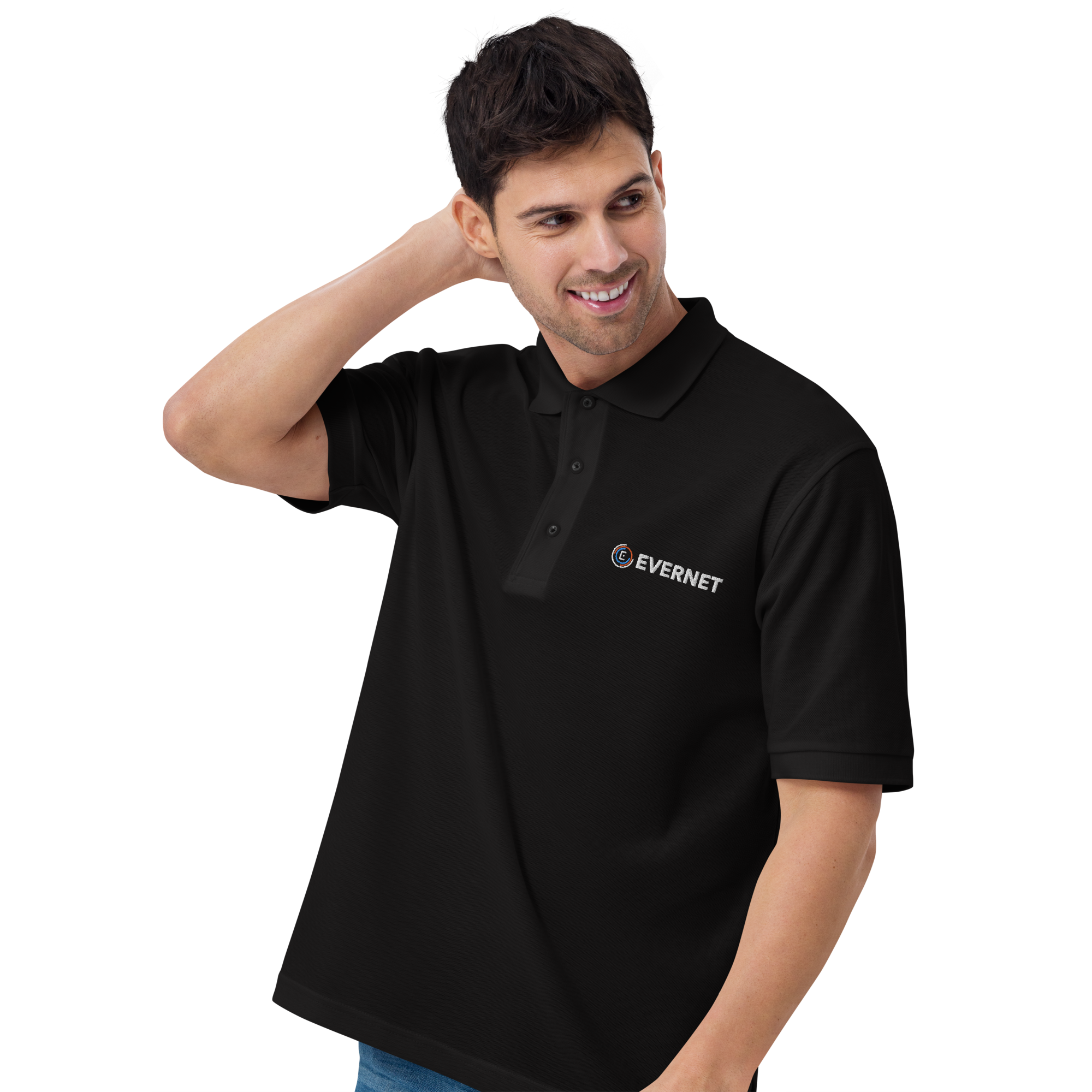 Men's Dark Color Premium Polo - Image 4