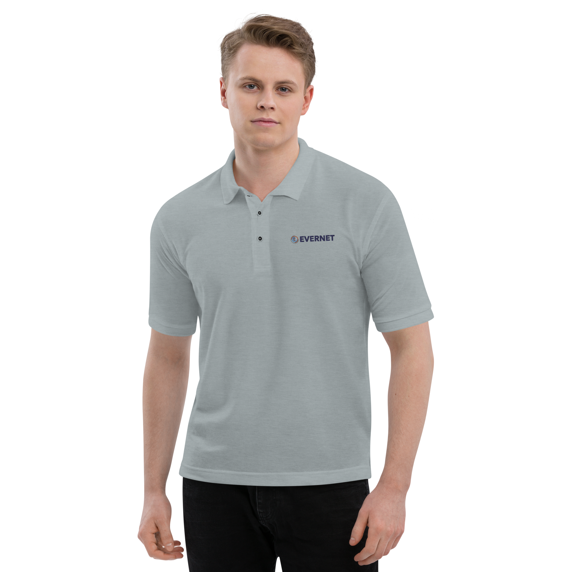 Men's Light Color Premium Polo - Image 2