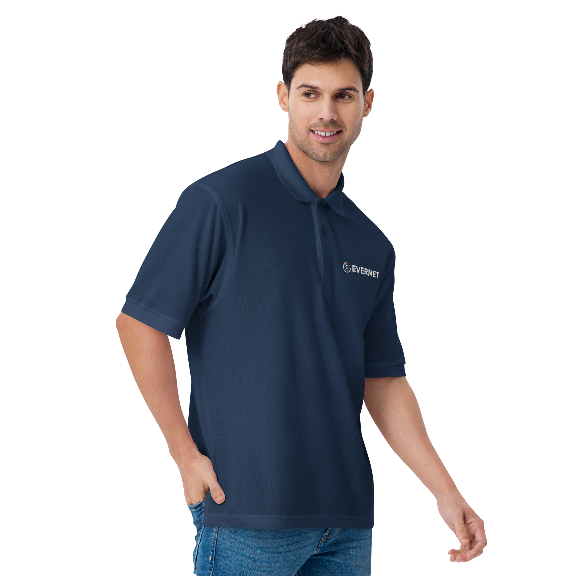Men's Dark Color Premium Polo - Image 7