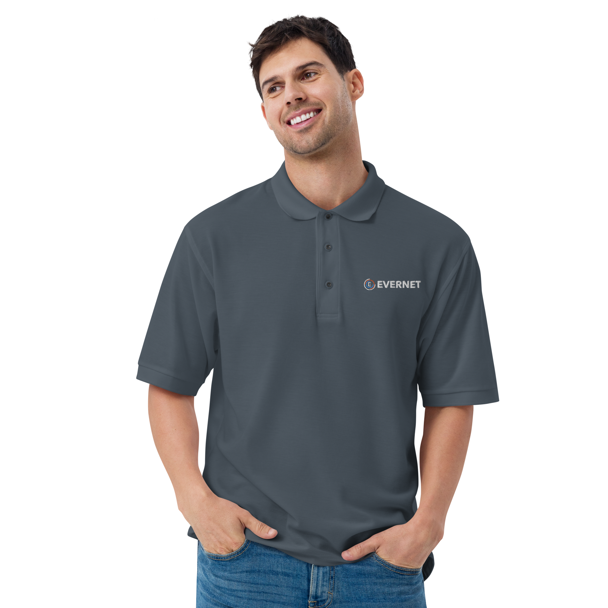 Men's Dark Color Premium Polo - Image 9