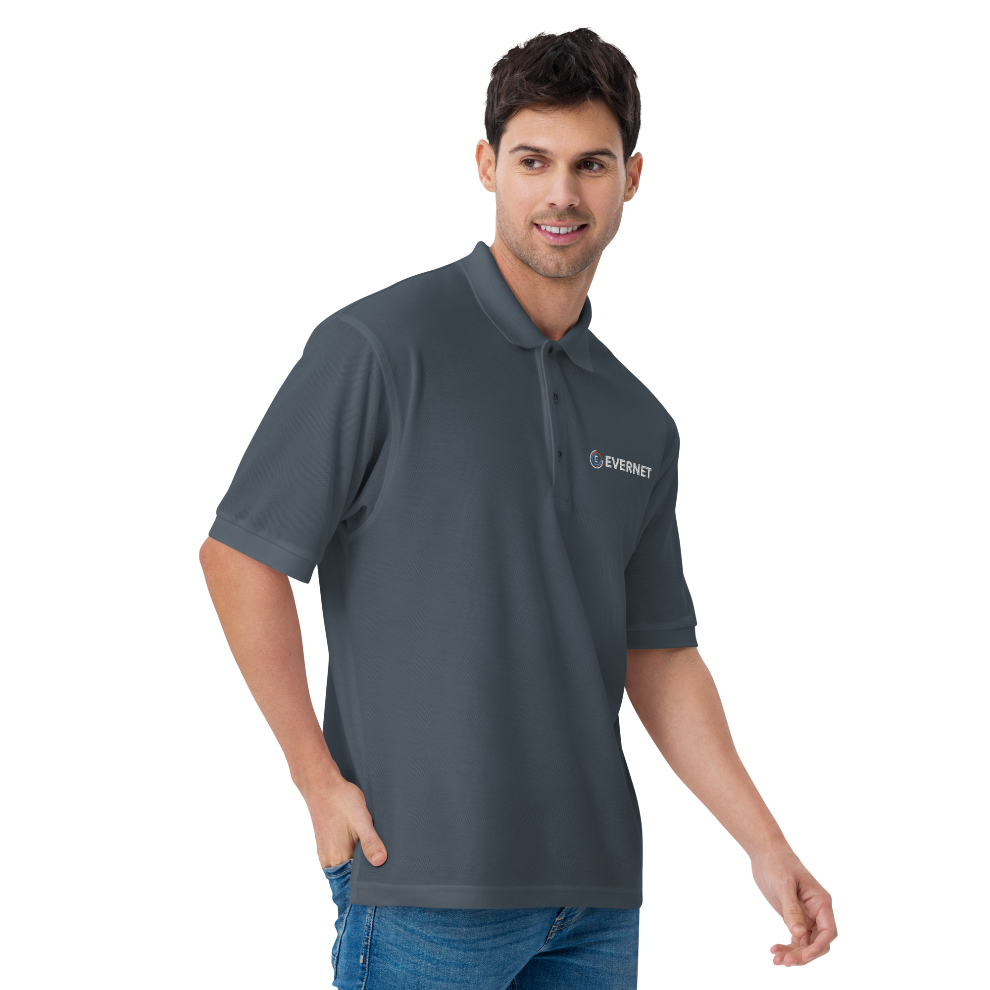 Men's Dark Color Premium Polo - Image 11