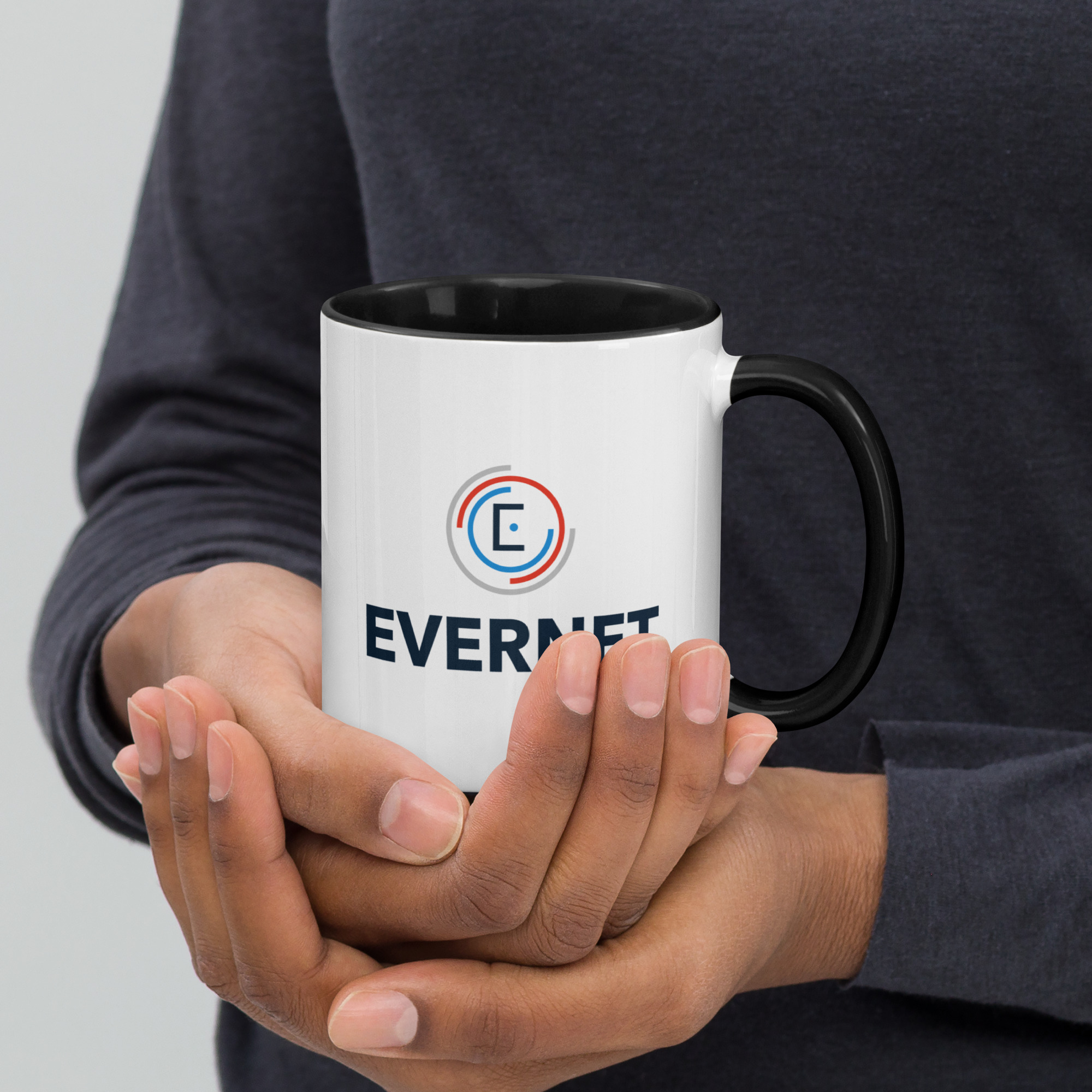 EVERNET Mug with Color Inside - Image 2