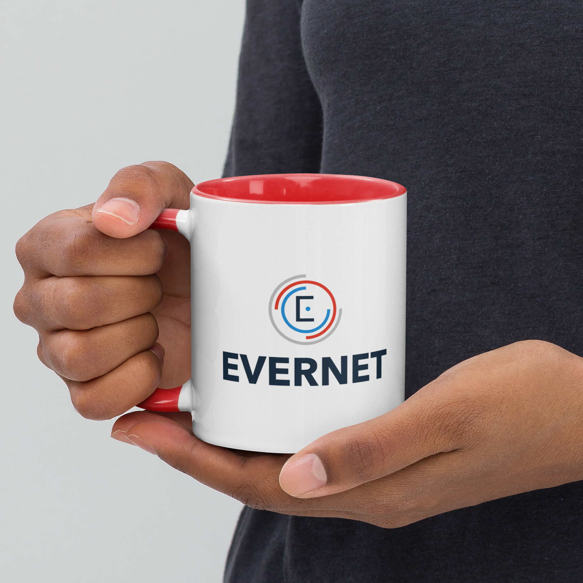 EVERNET Mug with Color Inside - Image 8