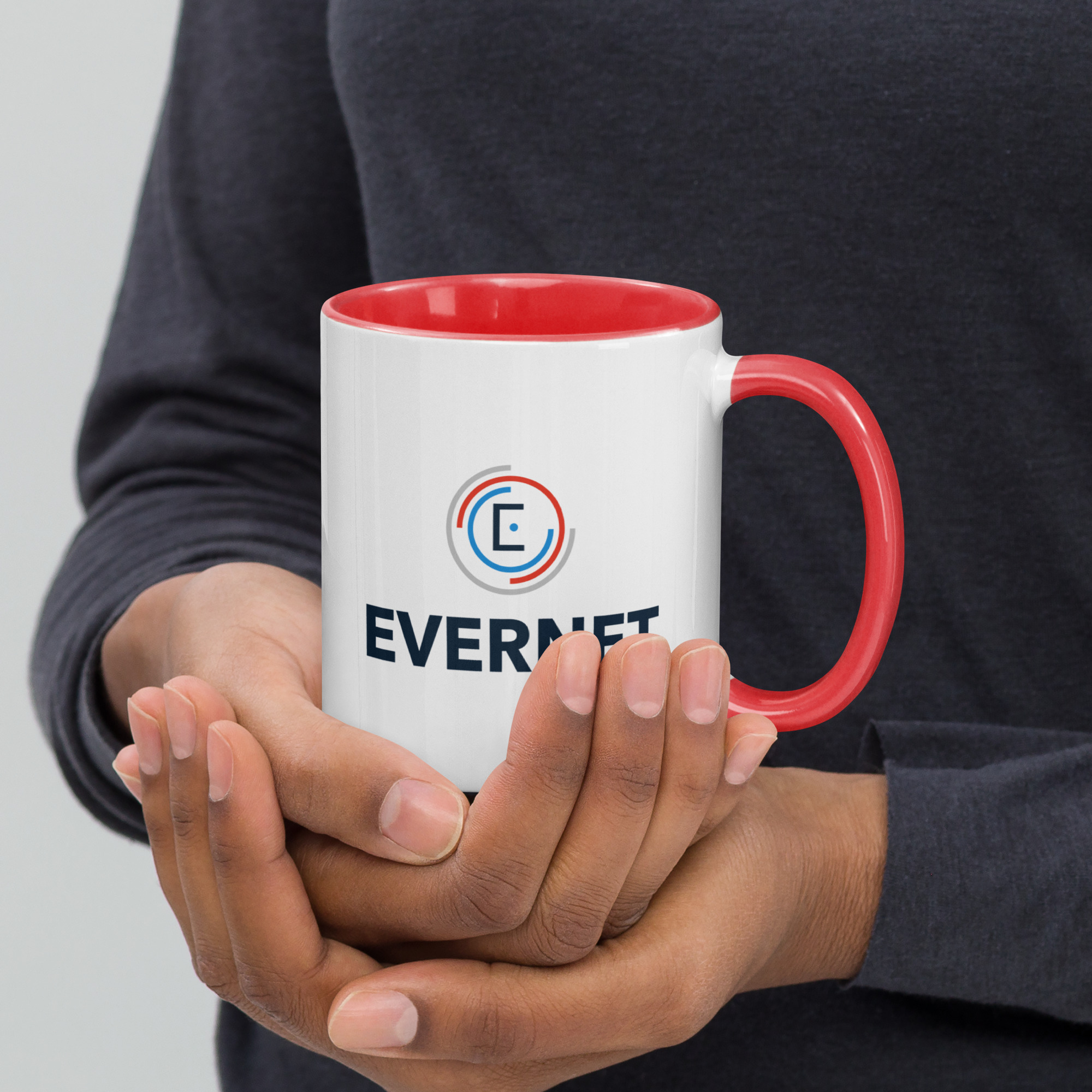 EVERNET Mug with Color Inside - Image 7