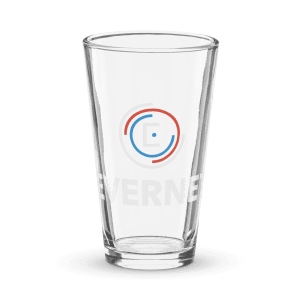 Shaker pint glass