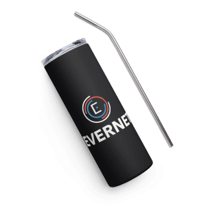 Black Stainless steel tumbler
