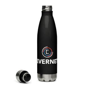 Black Stainless steel water bottle
