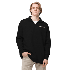Unisex Dark Color fleece pullover