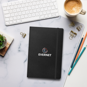 EVERNET Hardcover bound notebook